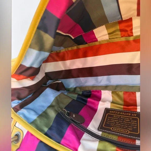 ❌SOLD❌Coach Legacy Leigh 11128 66th Anniversary Vachetta Leather Turnlock - Picture 6 of 16